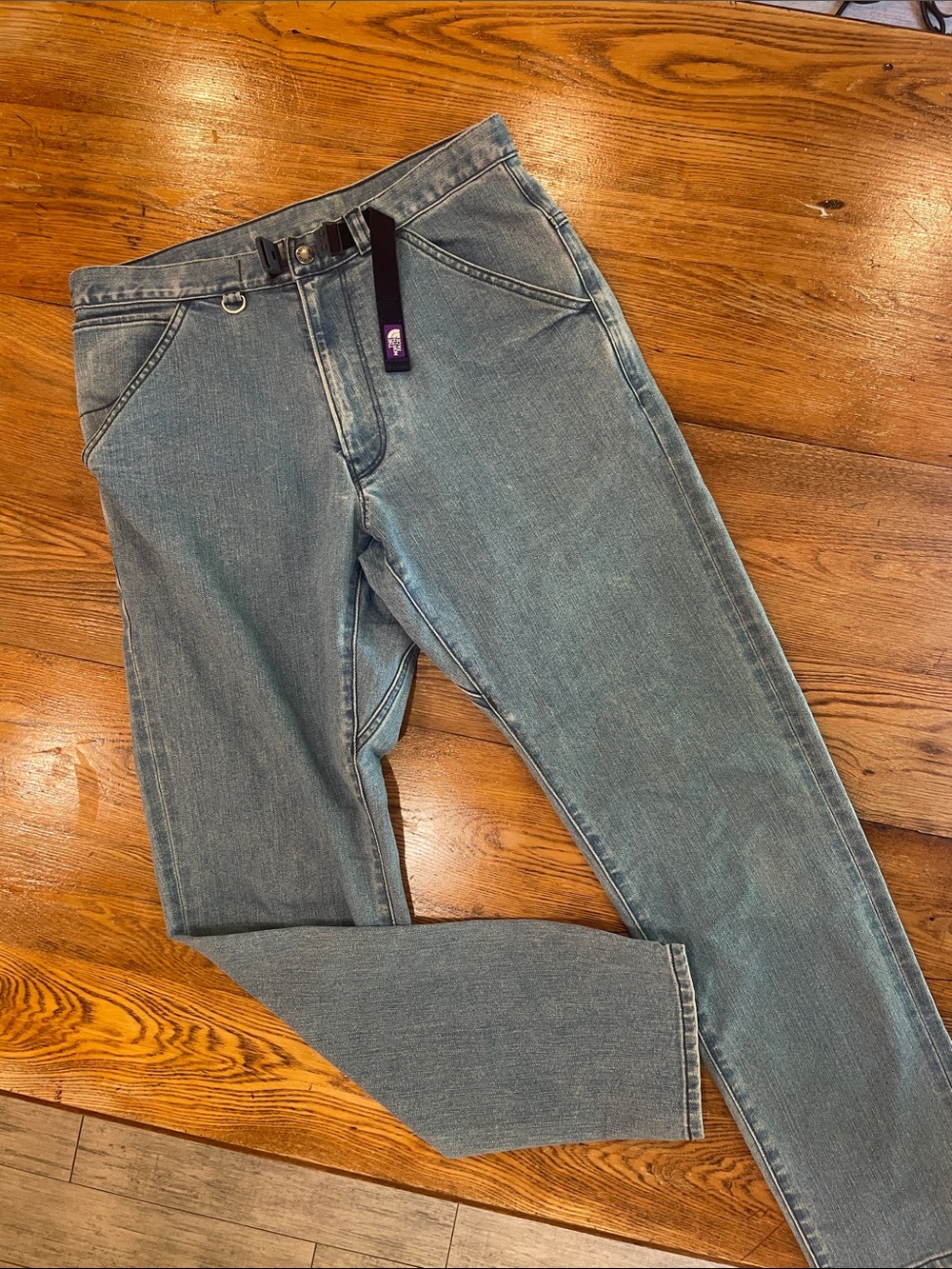 The North Face Purple Label climbing denim (Nanamica)